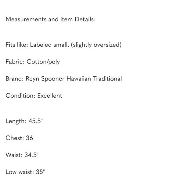 Vintage Reyn Spooner Hawaiian Floral Sundress - Small - Picture 7 of 7